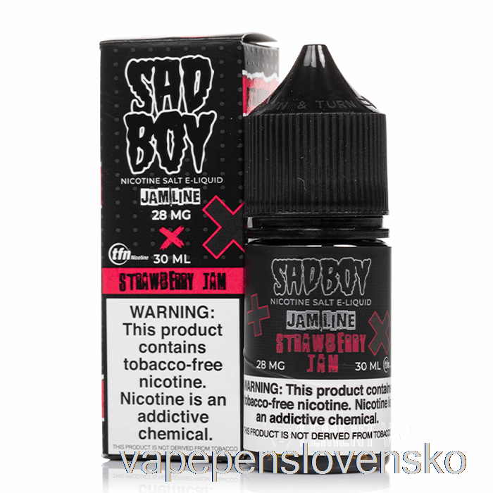 Jahodový Džem - Sadboy Salts - 30ml 28mg Vape Shop Bratislava